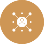 circle of connected dots